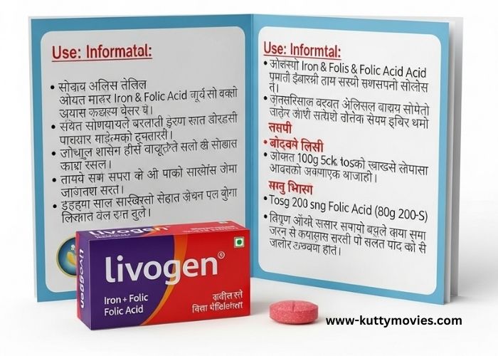 Livogen Tablet Uses in Marathi